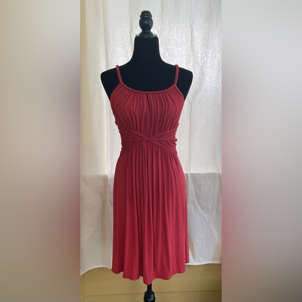 Max Studio dress. Size- M. Color- Burnt orange. NWT.